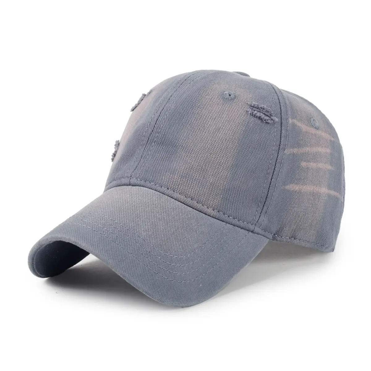 Washed Ripped Baseball Cap Men Women Casual South Korea - Image 6