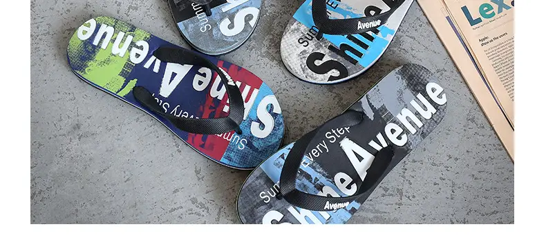 Korean Style Fashionable Slippers Men's Summer plus size Flip-Flops Men's Non-Slip Sandals and Slippers Casual Wear-Resistant Beach Shoes Angle Slippers — feature 18