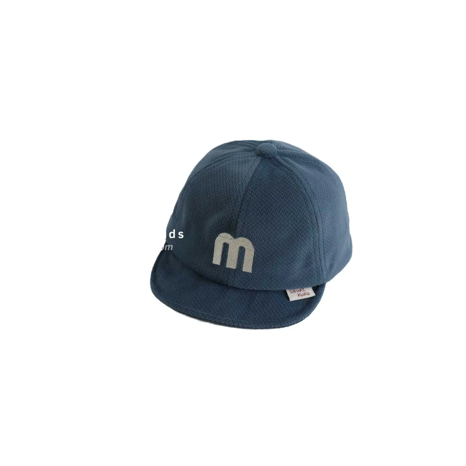 Tuan Tuan Kids Beanies Brown Beige M Logo Cap - Image 11