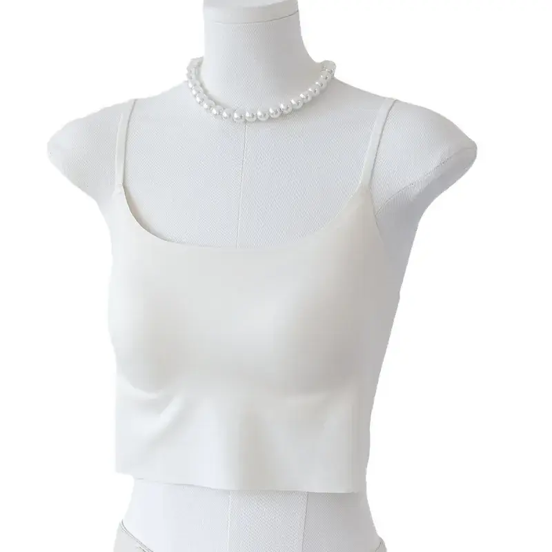 One-Piece Thin Traceless Outer Wear Vest Wear-Free Bra for Women - Image 9