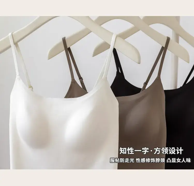 One-Piece Thin Traceless Outer Wear Vest Wear-Free Bra for Women — feature 14