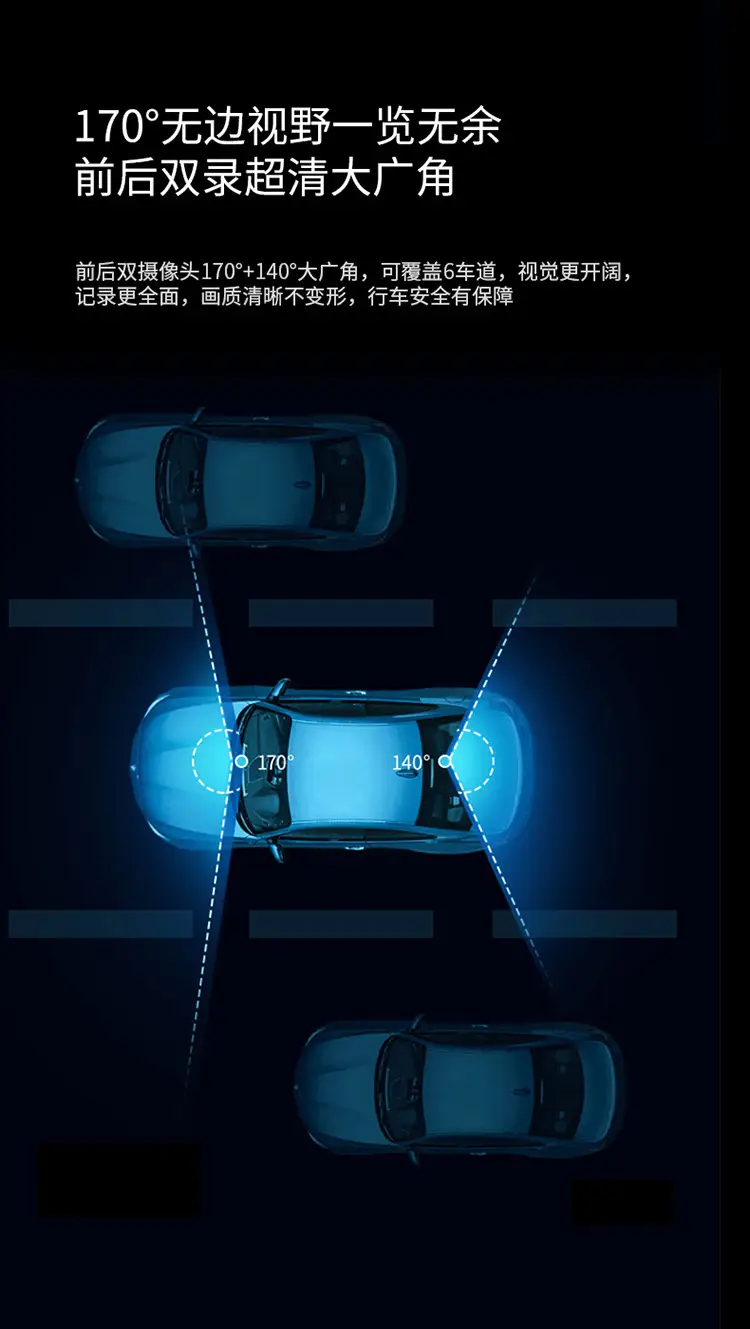 2024 Geely Haoyue/Haoyue L Special Driving Recorder Original Line-free Super Clear Night Vision Hidden Type — feature 11