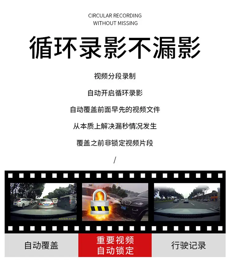 2024 Geely Haoyue/Haoyue L Special Driving Recorder Original Line-free Super Clear Night Vision Hidden Type — feature 20