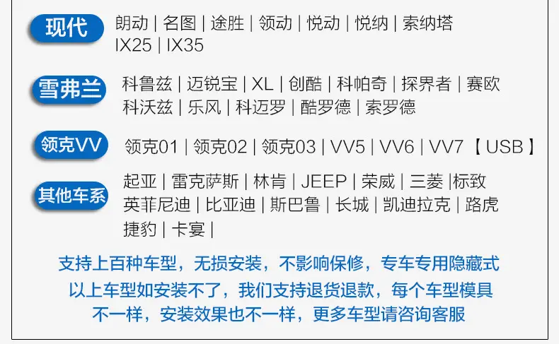 2024 Geely Haoyue/Haoyue L Special Driving Recorder Original Line-free Super Clear Night Vision Hidden Type — feature 3