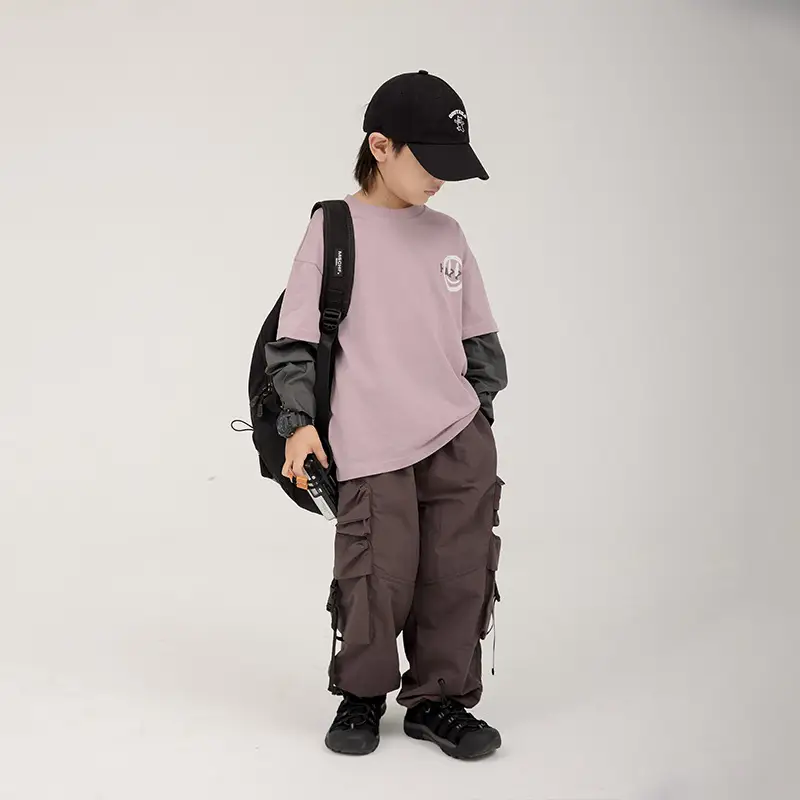 Boys Korean Style Long Sleeve T-Shirt 2025 - Image 5