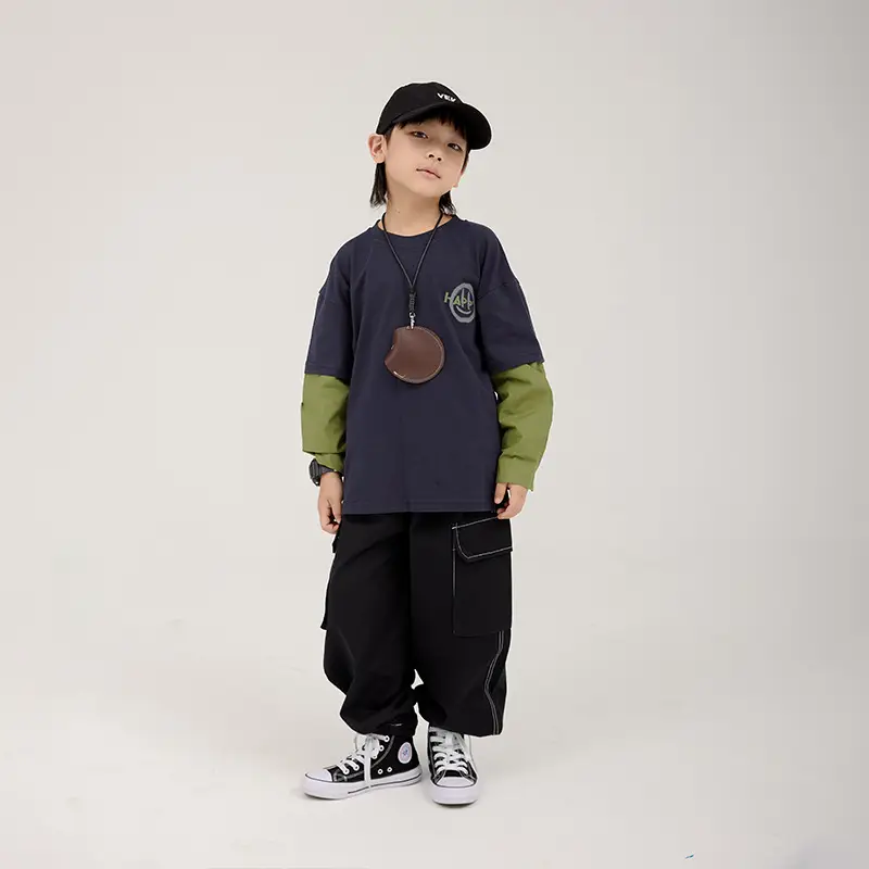 Boys Korean Style Long Sleeve T-Shirt 2025 - Image 6