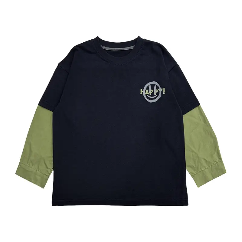 Boys Korean Style Long Sleeve T-Shirt 2025 - Image 7