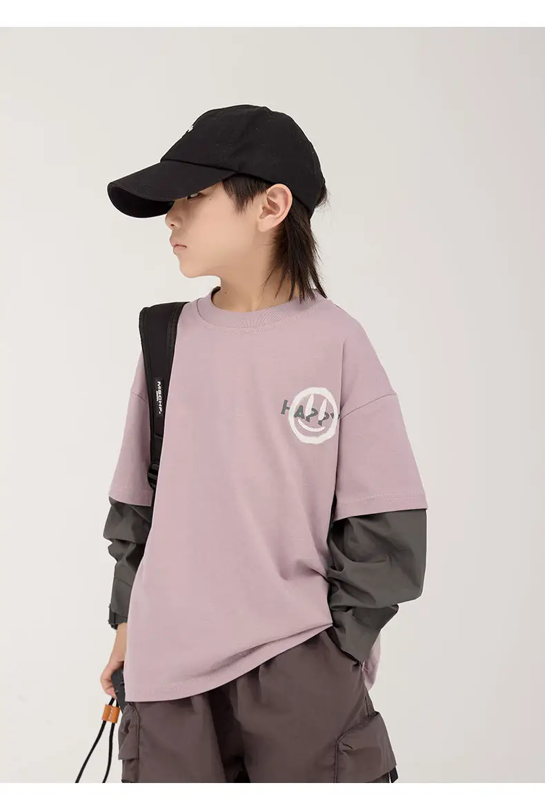Boys Korean Style Long Sleeve T-Shirt 2025 — feature 11