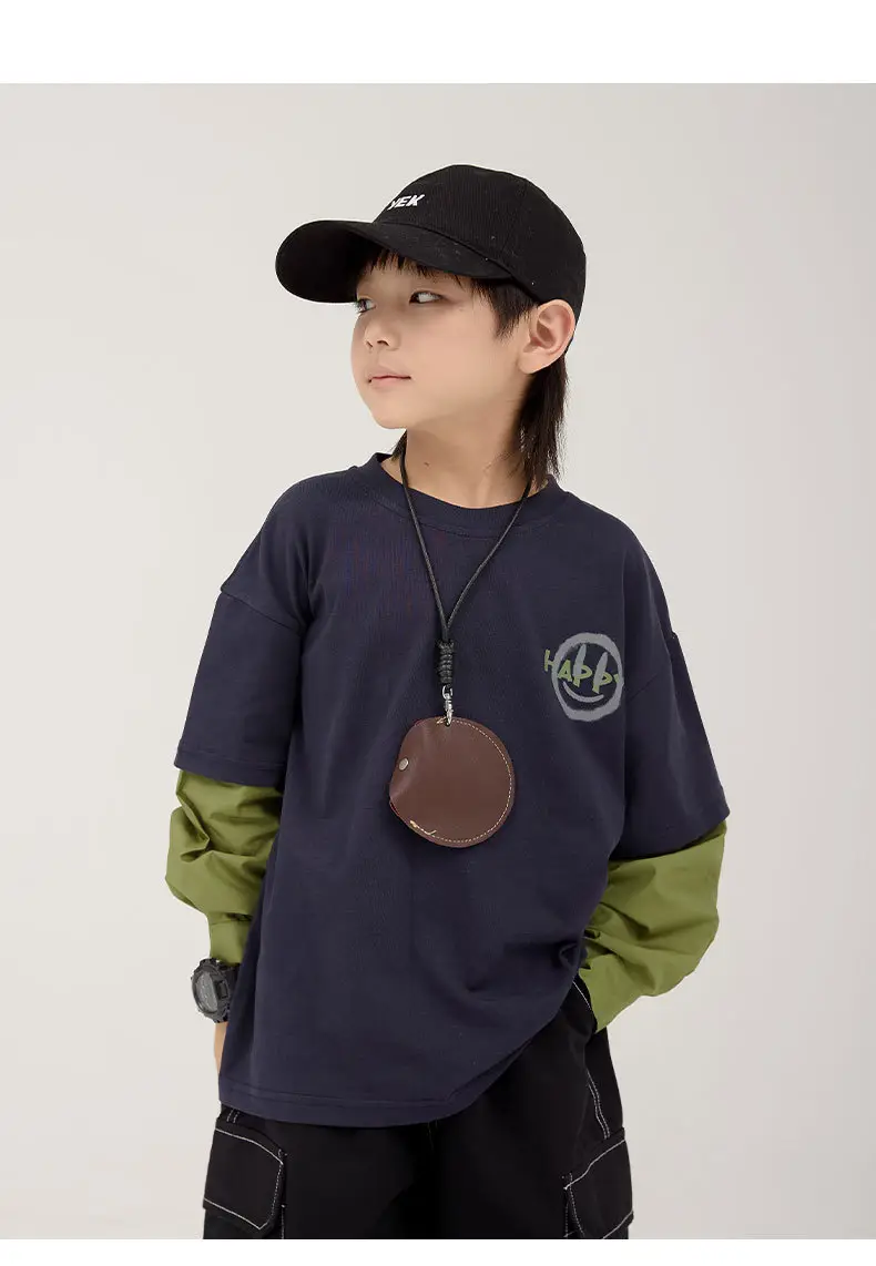 Boys Korean Style Long Sleeve T-Shirt 2025 — feature 14