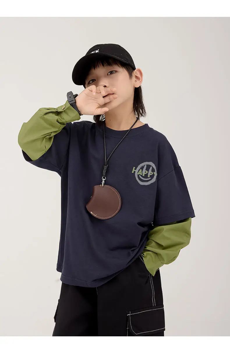 Boys Korean Style Long Sleeve T-Shirt 2025 — feature 15
