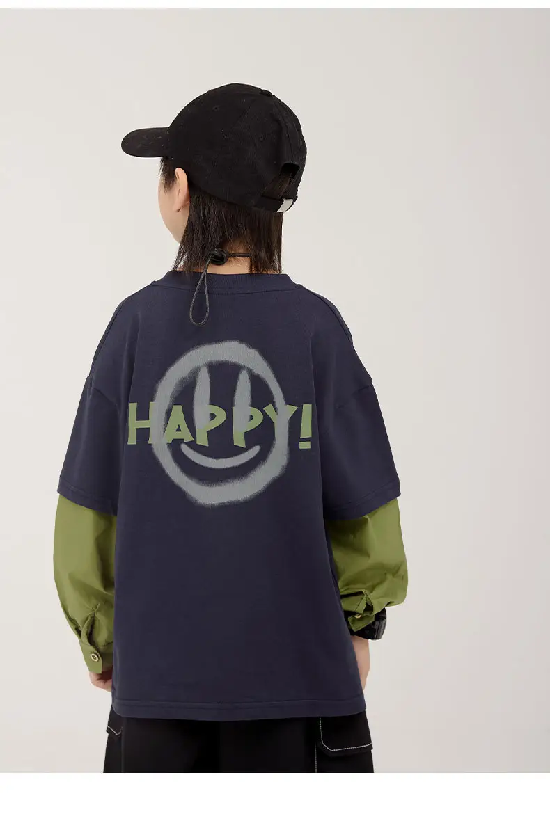 Boys Korean Style Long Sleeve T-Shirt 2025 — feature 17
