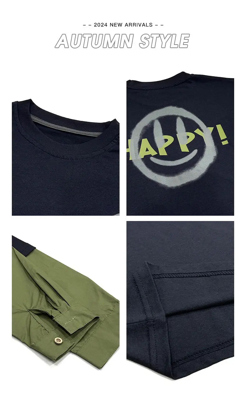 Boys Korean Style Long Sleeve T-Shirt 2025 — feature 2