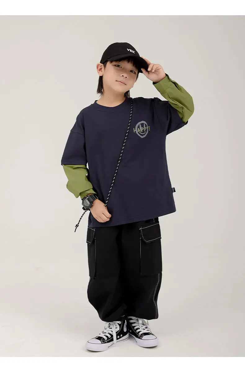 Boys Korean Style Long Sleeve T-Shirt 2025 — feature 21