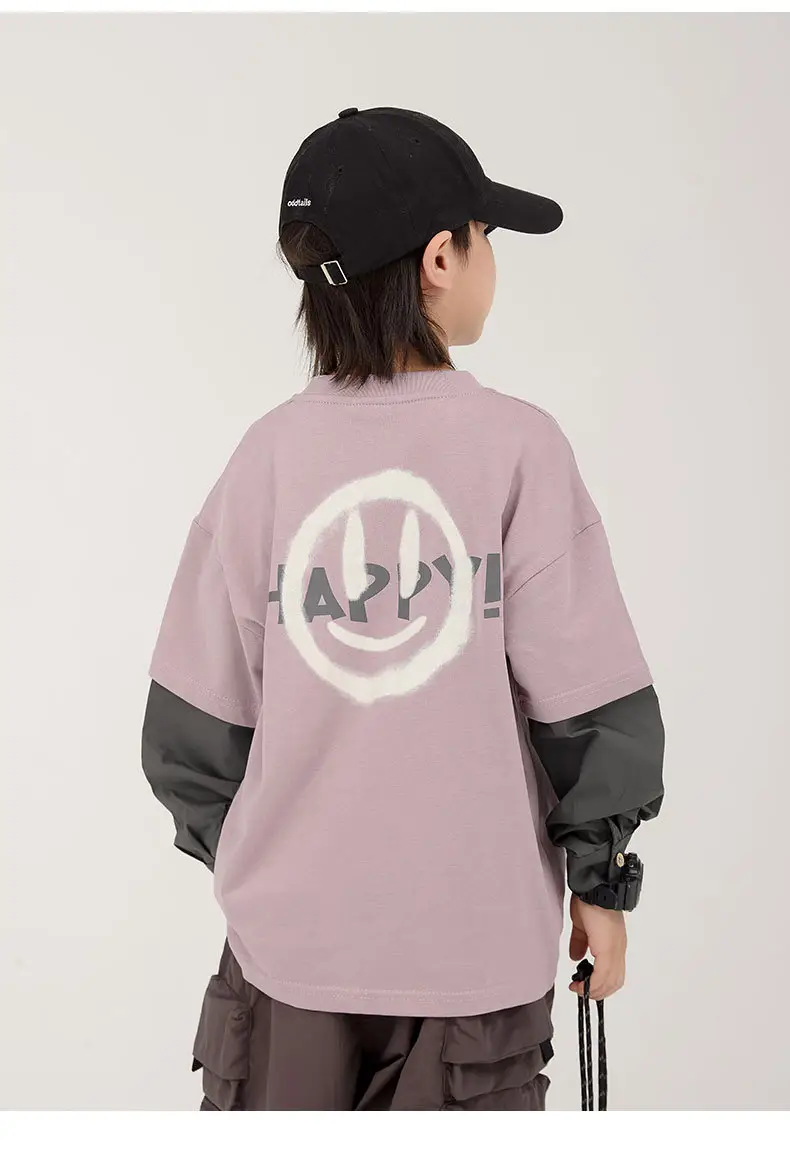 Boys Korean Style Long Sleeve T-Shirt 2025 — feature 7