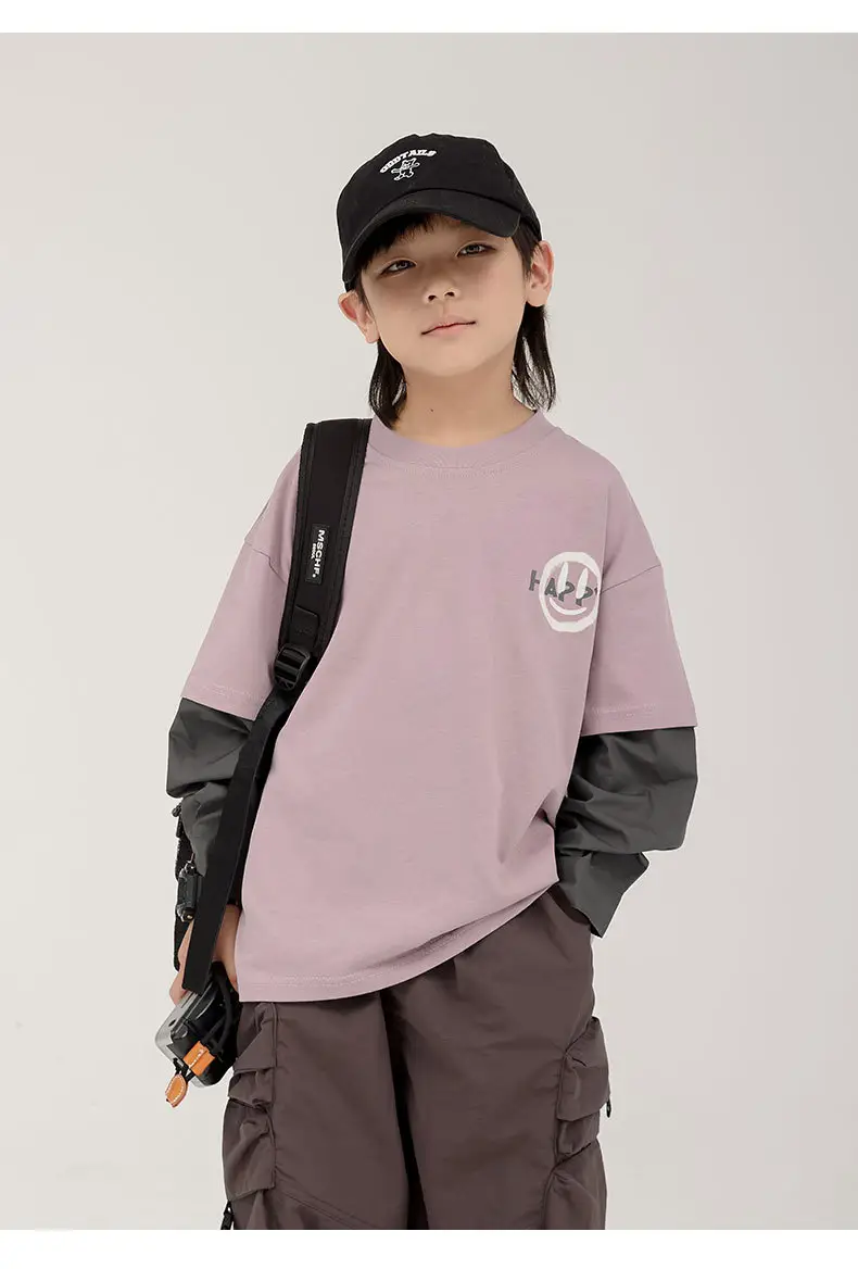 Boys Korean Style Long Sleeve T-Shirt 2025 — feature 8