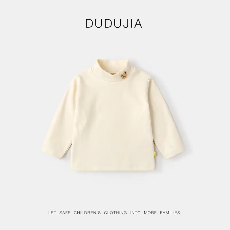 Dudu Family Baby Long Sleeve T-Shirt Pink Winter Boys Base