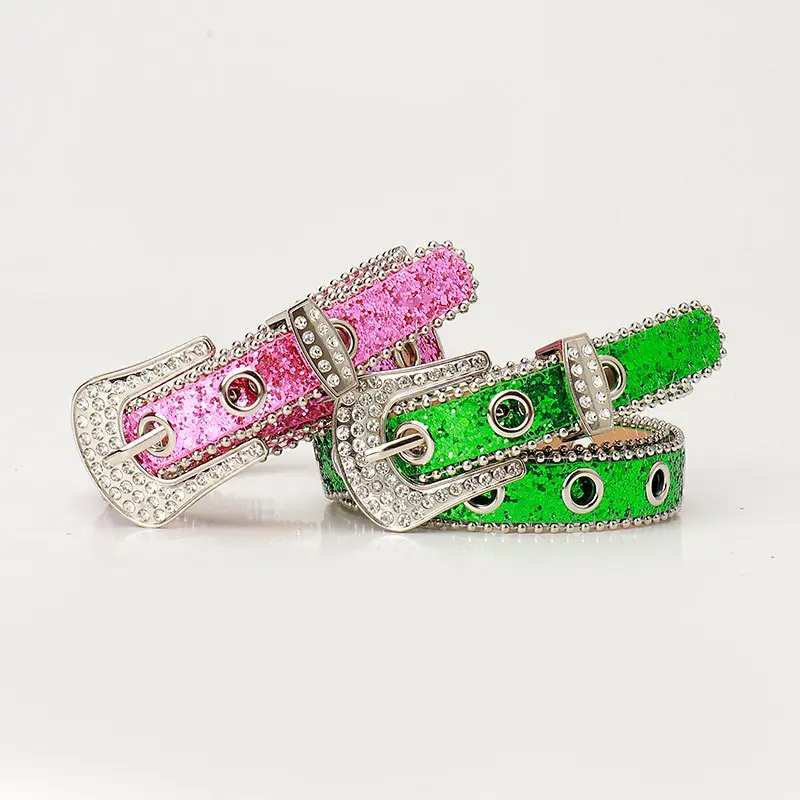 Y2K Rhinestone Belt Pin Buckle Women Ins Style - Image 9