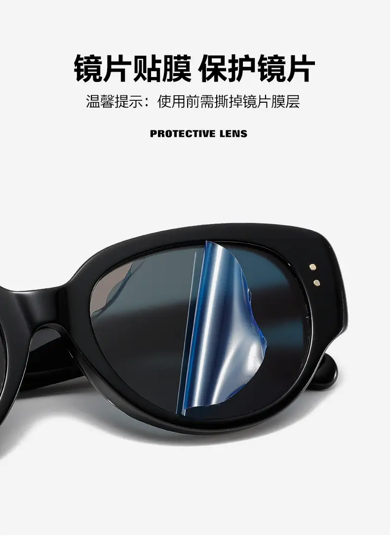 Trendy Black Acetate Sunglasses for Men Women — feature 15