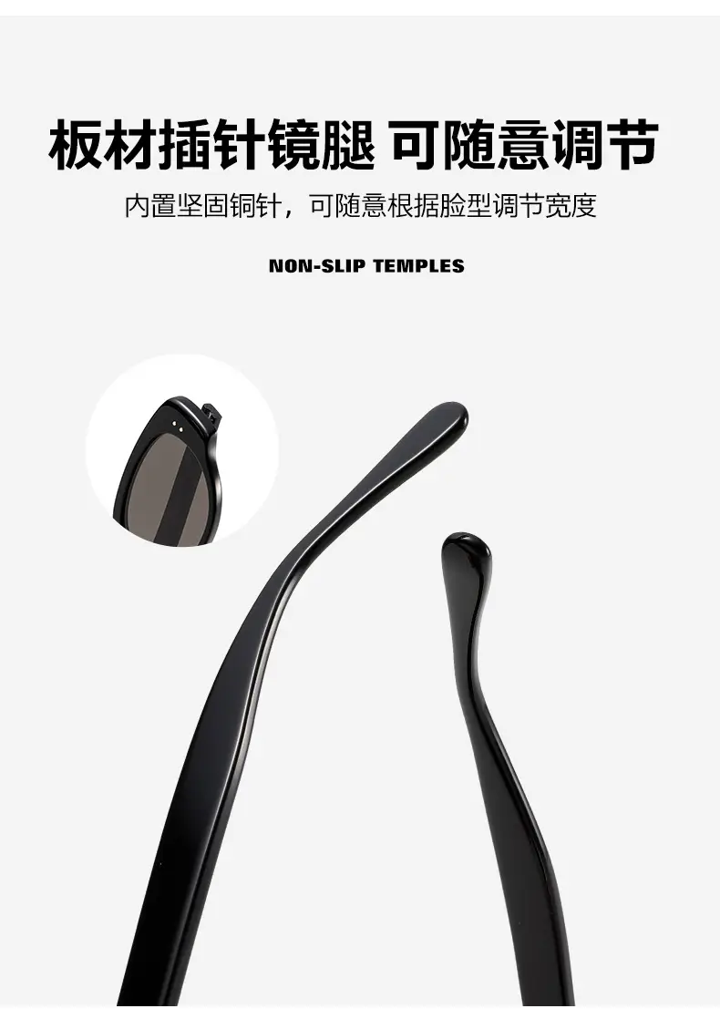 Trendy Black Acetate Sunglasses for Men Women — feature 18