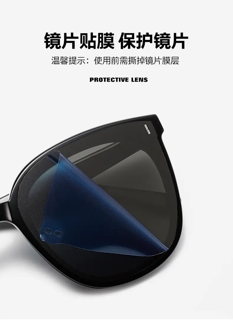 Black Polarized Sunglasses with Anti-UV Lenses — feature 12