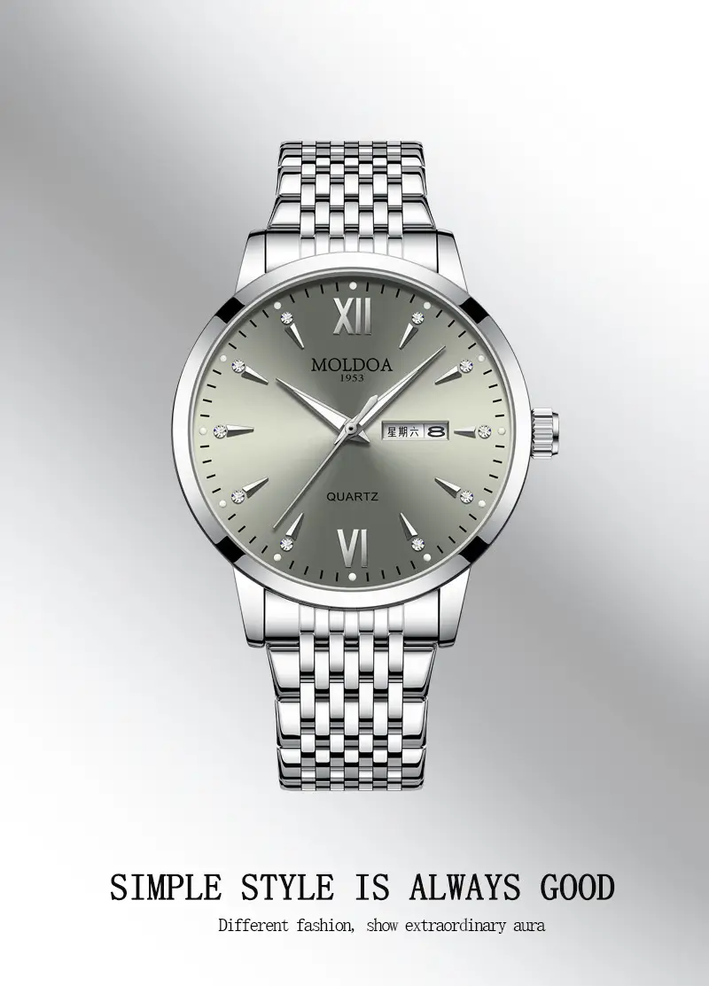 Fake mechanical watch full-automatic men's watch men's hollow waterproof tide luminous double calendar trembles fast hand a generation of hair — feature 10