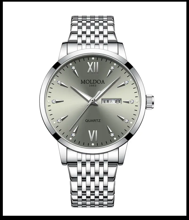 Fake mechanical watch full-automatic men's watch men's hollow waterproof tide luminous double calendar trembles fast hand a generation of hair — feature 5