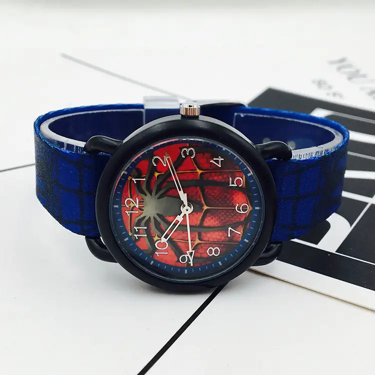 Cartoon Kid's Waterproof Digital Watch Red Strap - Image 5