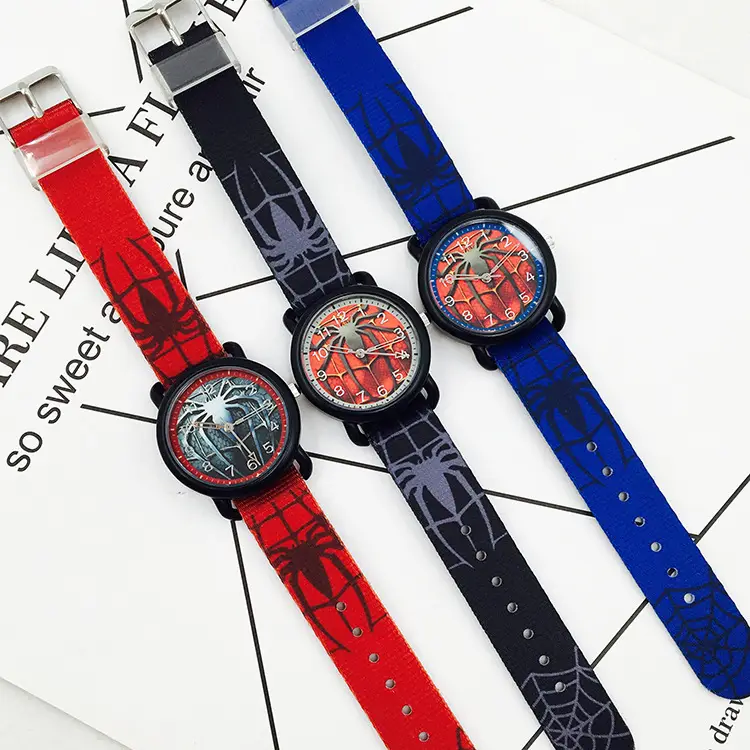 Cartoon Kid's Waterproof Digital Watch Red Strap - Image 7