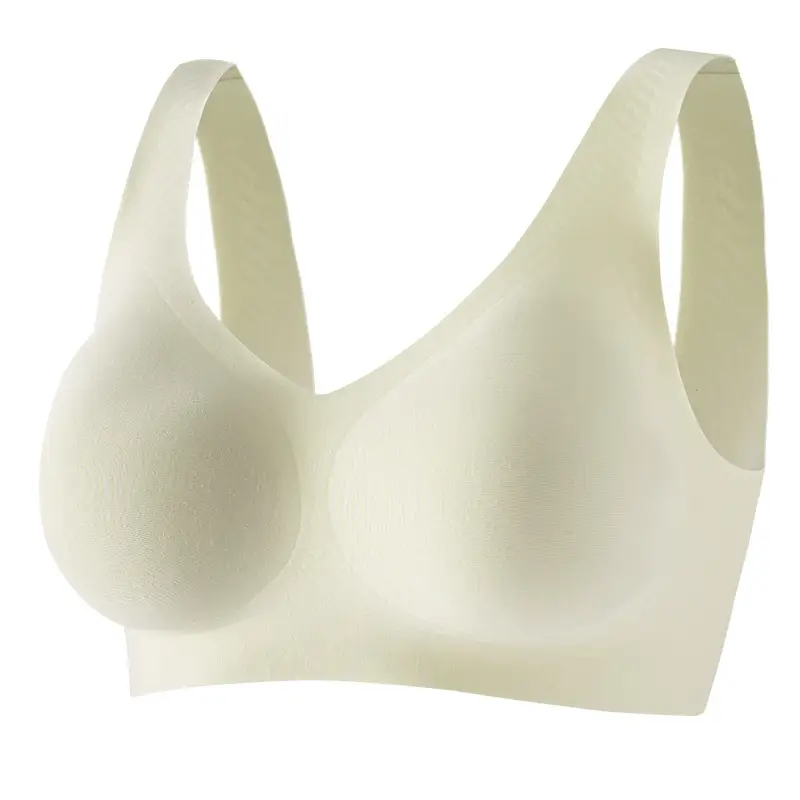 Wire-Free Modal Semi-Fixed Cup Seamless Bra, Non-Slip, Anti-Sagging Sports Bra, Beautiful Back Bra