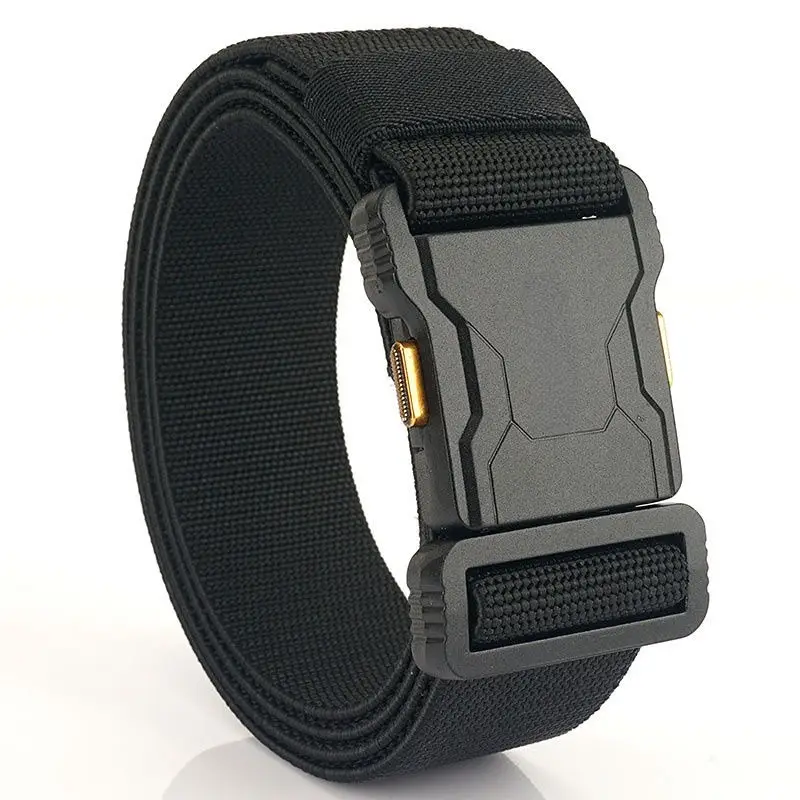 Men's Tactical Belt Canvas Strap Alloy Buckle — feature 16