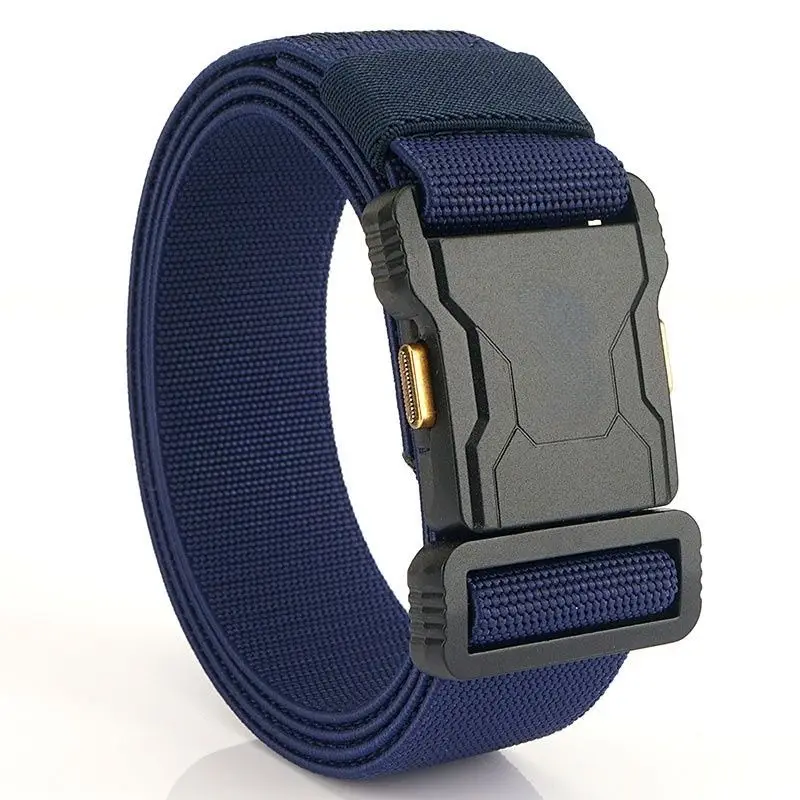 Men's Tactical Belt Canvas Strap Alloy Buckle — feature 19