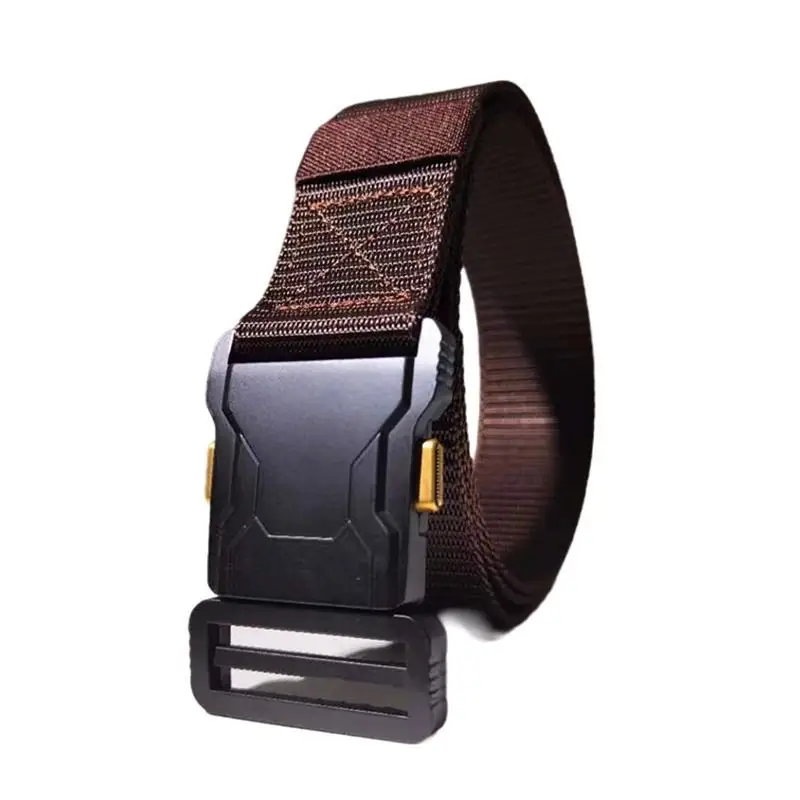 Men's Tactical Belt Canvas Strap Alloy Buckle — feature 21