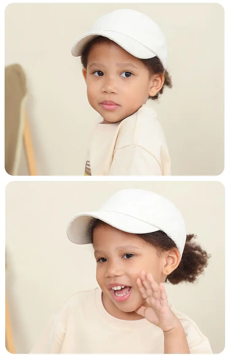 Pink Kids Baseball Cap Lightweight Embroidered — feature 18