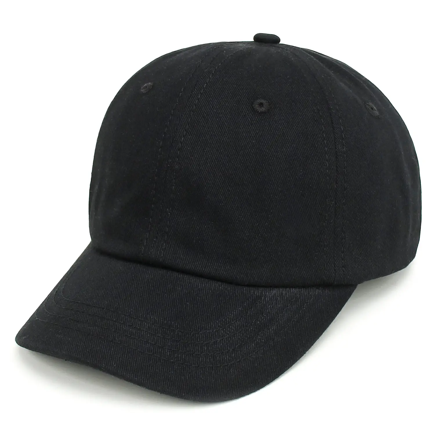 Pink Kids Baseball Cap Lightweight Embroidered - Image 3