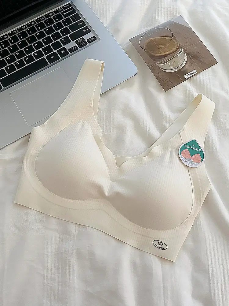 Women's No-Rim Anti-Gravity Pull-Up Vest Bra — feature 12