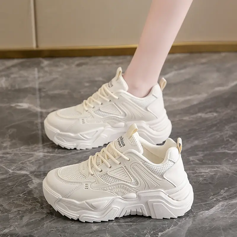 Women Black Thick Casual Shoes Wholesale New Autumn - Image 5
