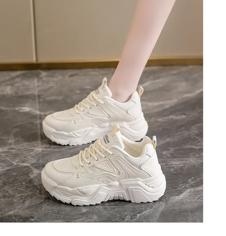 Women Black Thick Casual Shoes Wholesale New Autumn — feature 15