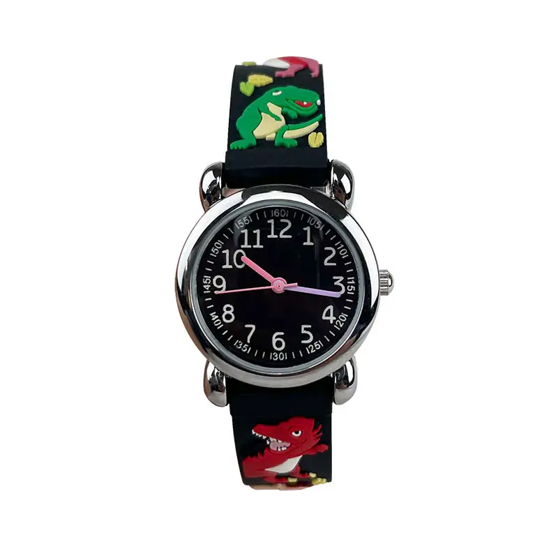 Dinosaur Cartoon Waterproof Kids Watch - Image 6