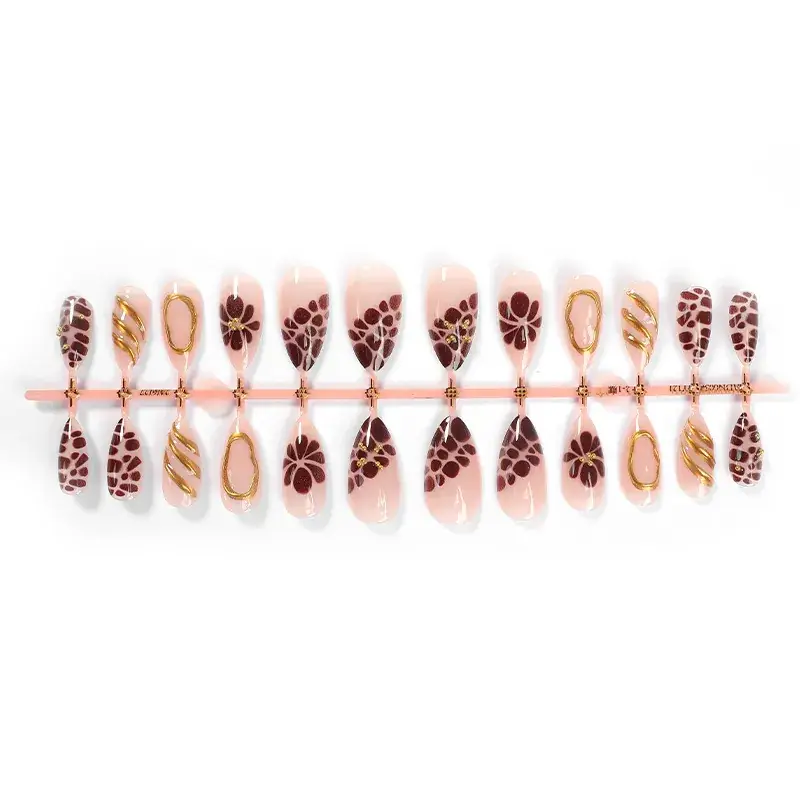 Pink Sparkly Nail Art Set for Girls