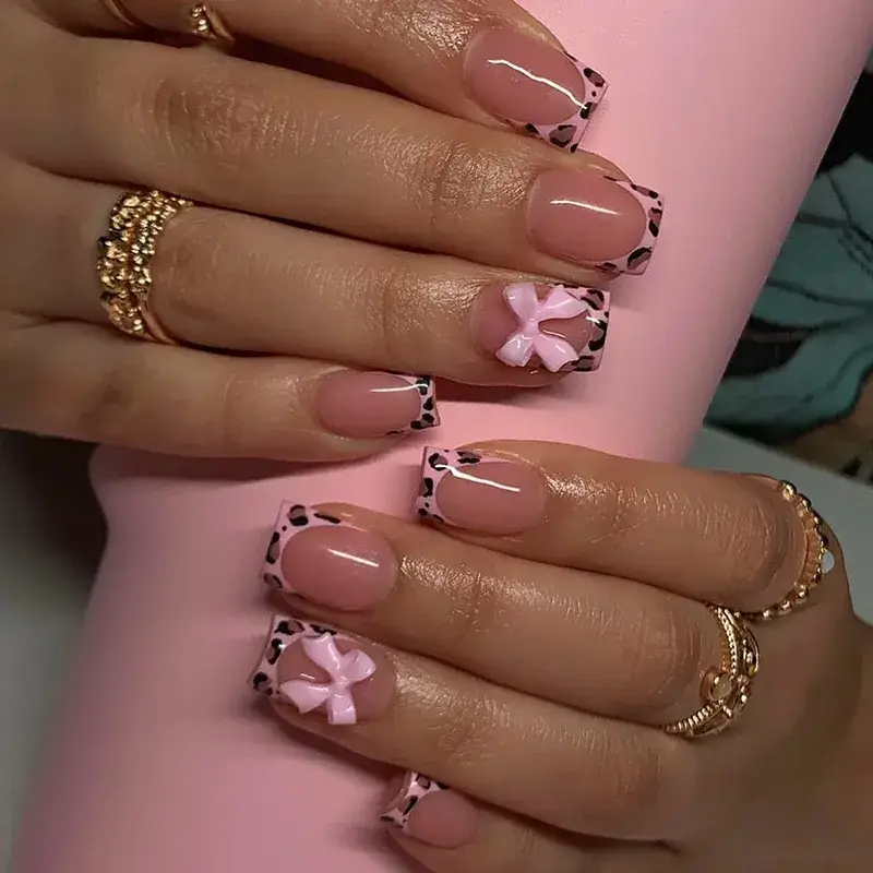 Pink Sparkly Nail Art Set for Girls