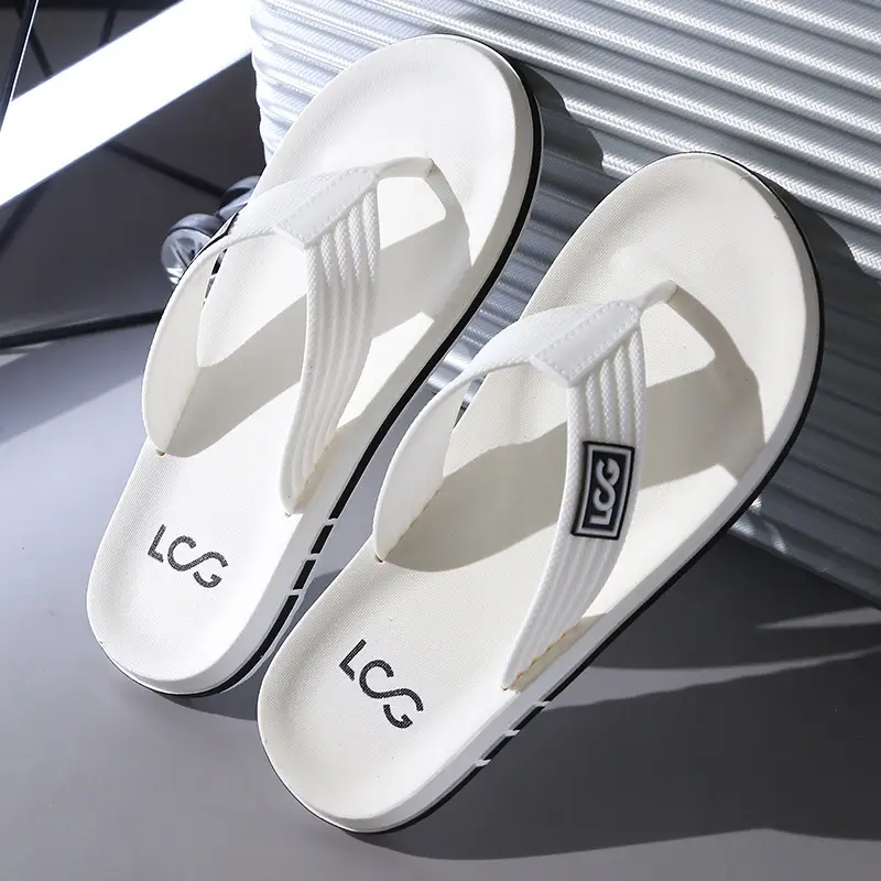 Flip-flops Men's Summer Trendyy Outer Wear Non-slip Anti-odor Flip-flops Sports Soft-soled Wear-resistant Beach Thick-soled Sandals - Image 7