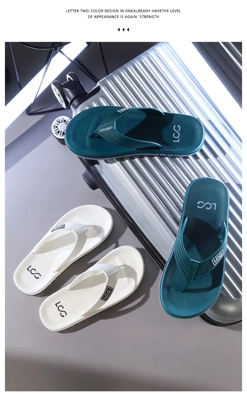 Flip-flops Men's Summer Trendyy Outer Wear Non-slip Anti-odor Flip-flops Sports Soft-soled Wear-resistant Beach Thick-soled Sandals — feature 13