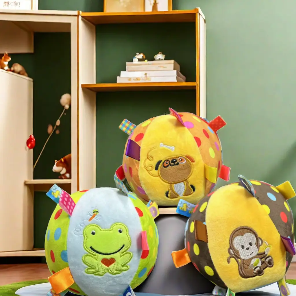 Cross-border New Product Sound Toy Bell Pet Toy Ball Small, Medium and Large Dog Interactive Pet Plush Toy — feature 10