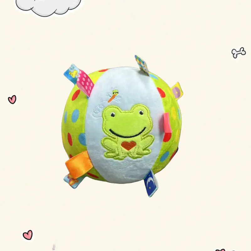 Cross-border New Product Sound Toy Bell Pet Toy Ball Small, Medium and Large Dog Interactive Pet Plush Toy — feature 2