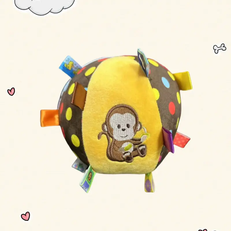 Cross-border New Product Sound Toy Bell Pet Toy Ball Small, Medium and Large Dog Interactive Pet Plush Toy — feature 3