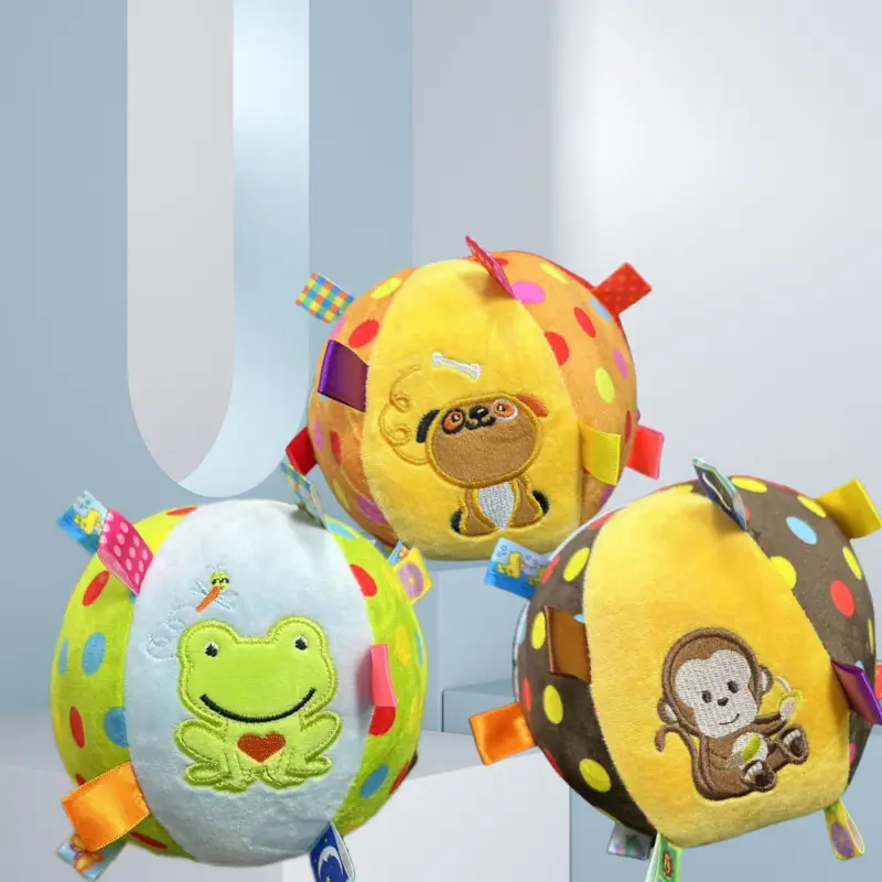 Cross-border New Product Sound Toy Bell Pet Toy Ball Small, Medium and Large Dog Interactive Pet Plush Toy — feature 9