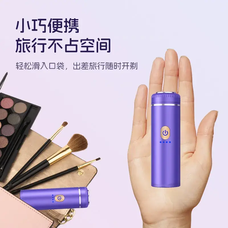 Women's Purple USB-C Hair Trimmer with 2h Charge - Image 3