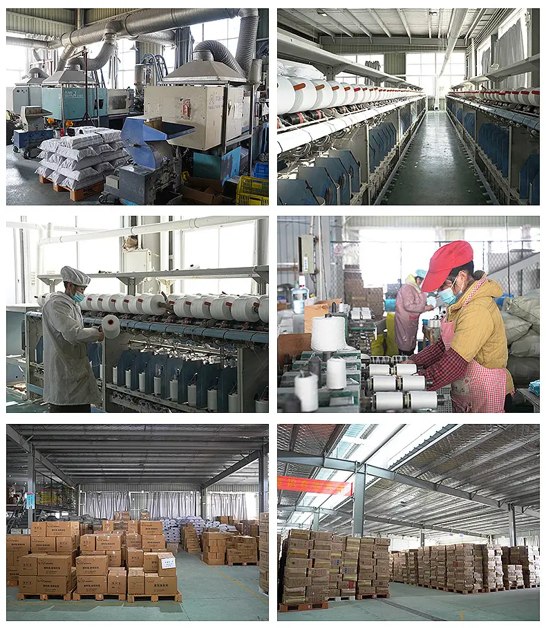 Manufacturer Wholesale Bag Sewing Machine Sealing Thread Polyester Bag Sewing Thread Woven Bag Packing Thread Polyester Thread High Strength and Wear Resistance — feature 9