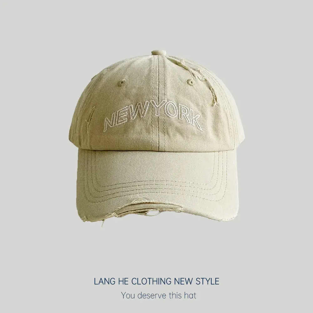 New York Letter Embroidered Baseball Cap for Boys Girls - Image 3
