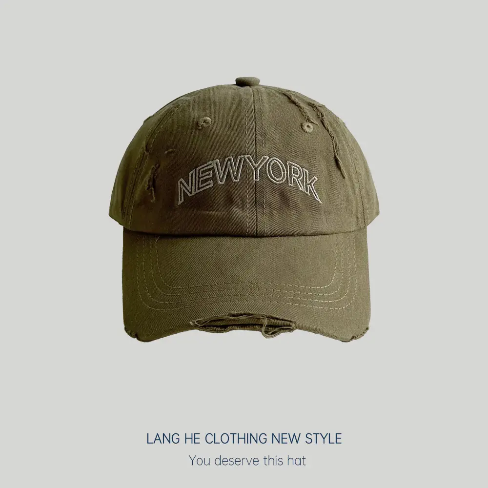 New York Letter Embroidered Baseball Cap for Boys Girls - Image 5